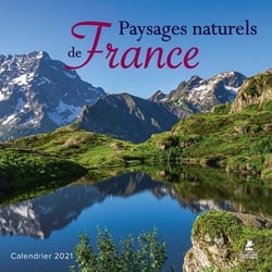 Paysages naturels de France - calendrier (édition 2021)
