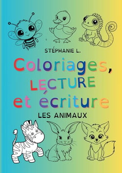 Coloriage et écriture : Les animaux