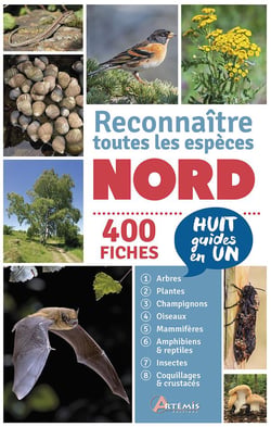 Reconnaître toutes les espèces : Nord - 400 fiches