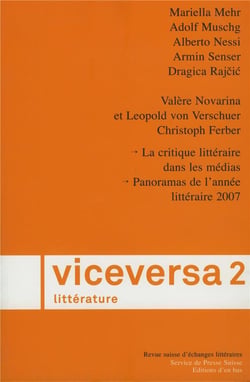 Viceversa littérature t.2 2008
