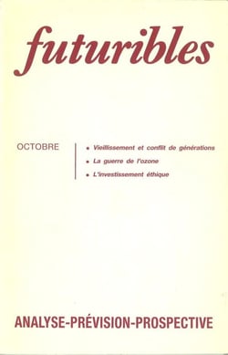 Futuribles 125, octobre 1988. Veillissement et conflit de générations : La guerre de l'ozone