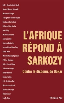 L'Afrique répond à Sarkozy - contre le discours de Dakar