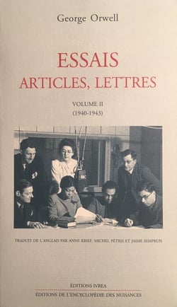 Essais, articles, lettres - Tome 2