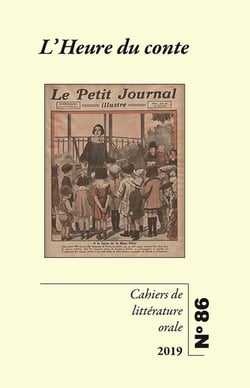 Cahiers de littérature orale n.86 : l'heure du conte