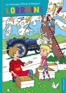 Les coloriages d'Oscar et Margaux Tome 11 : Lorraine