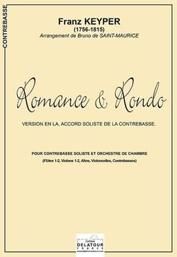 Romance et Rondo pour contrebasse solo et orchestre à  cordes (Version en La)