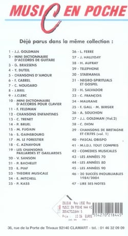 Music en poche n°44 - Hits des années 80