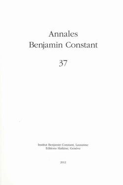 Annales Benjamin Constant n.37