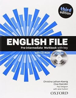 ENGLISH FILE PRE INTER WORKBK WITH KEY