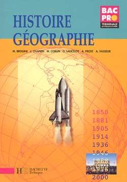 Histoire geographie terminale pro - eleve