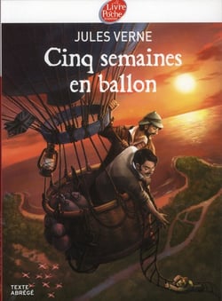 Cinq semaines en ballon - Texte Abrégé
