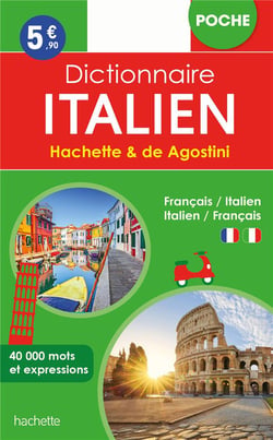 Dictionnaire Hachette & de Agostini poche - français-italien / italien-français