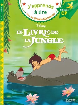 J'apprends à lire avec les grands classiques Disney : le livre de la jungle - CP niveau 2