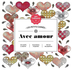 Les petits carrés d'Art-thérapie Avec amour