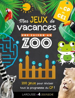 Une saison au zoo - mes jeux de vacances - du CP au CE1