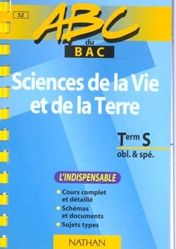 Sciences de la vie et de la terre cours