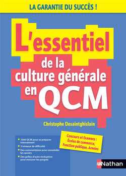 L'essentiel de la culture générale en QCM (édition 2023/2024)