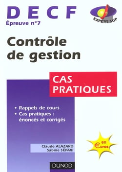 Controle de gestion decf 7 - cas pratiques