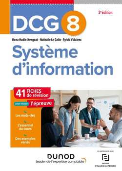 DCG 8 : système d'information - 41 fiches de révision (2e édition)