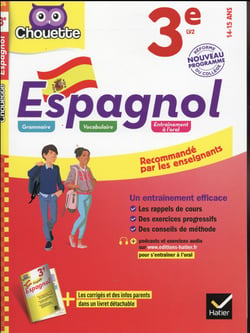 Chouette entraînement : espagnol - 3ème LV2 (édition 2016)