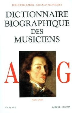 Dictionnaire biographique des musiciens - tome 1 - vol01