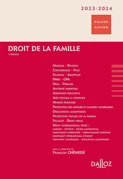 Droit de la famille (édition 2023/2024)