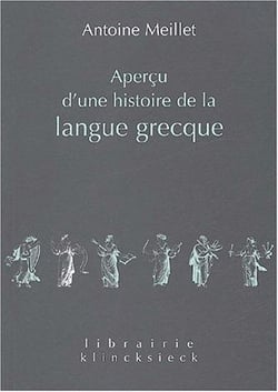 Apercu d'une histoire de la langue grecque
