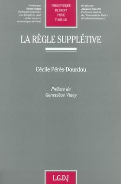 La règle supplétive