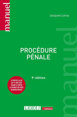 Procédure pénale (9e édition)