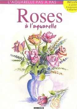 Roses à l'aquarelle