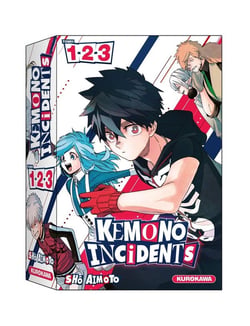 Kemono incidents : coffret Tomes 1 à 3