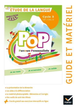 POP : étude la langue cycle 3 - guide pedagogique + accès numérique (édition 2019)