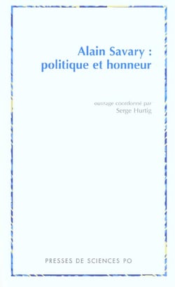 Alain Savary: politique et honneur