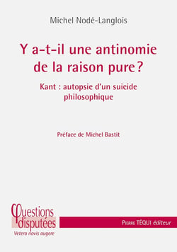 Y a-t-il une antinomie de la raison pure ? Kant, autopsie d'un suicide philosophique