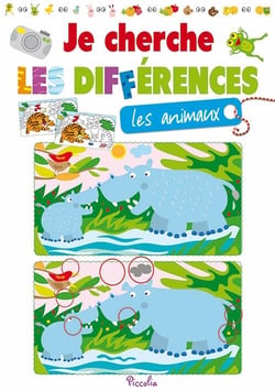 Je cherche les différences les animaux
