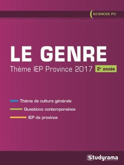 Le genre - thème IEP Province - 2e année (2017)