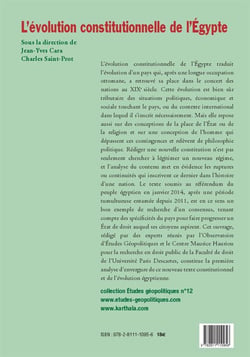 L'évolution constitutionnelle de l'Egypte, avec le texte de la constitution de 2014