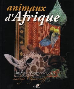 Animaux d'afrique, voyages graphiques de nadège oganesoff
