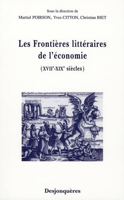 Les frontières littéraires de l'économie - XVIIe-XIXe