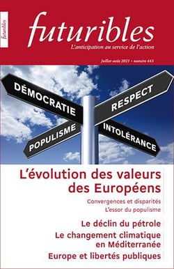 Futuribles n.443 : L'évolution des valeurs des Européens : Le déclin du pétrole