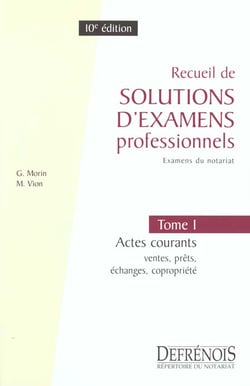 Solutions examens prof. t.1