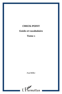 Check-point t.1 - guide et vocabulaire