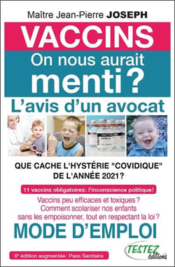 Vaccins on nous aurait menti ? l'avis d'un avocat