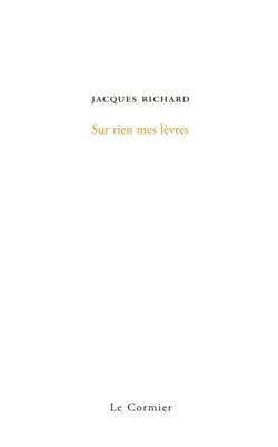 Sur rien mes levres