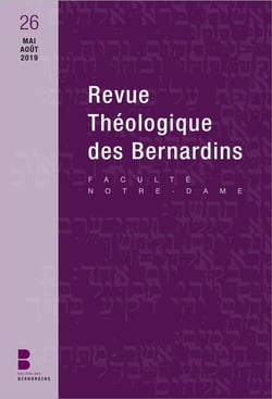 Revue théologique des Bernardins n.26 : mai-août 2019