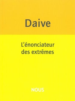 L'énonciateur des extrêmes