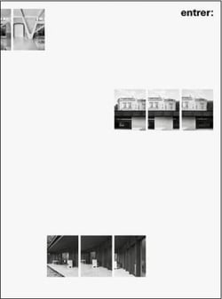 Entrer : cinq architectures en Belgique