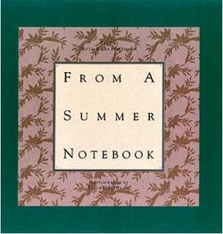 Erich et ruth bains hartmann : from a summer notebook