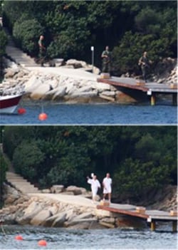 Armin Linke, Corrado Calvo paparazzi