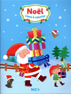 Livre à colorier noël
